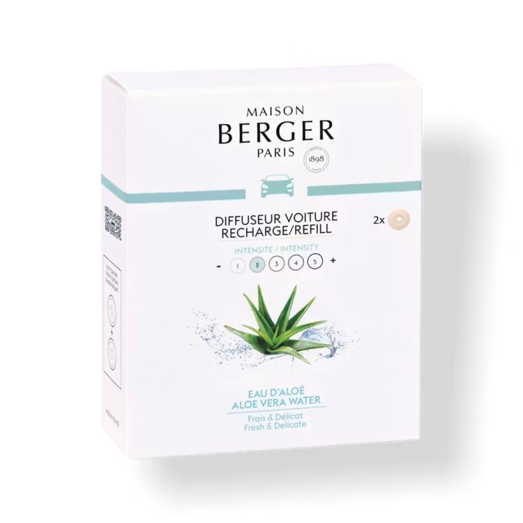 Aloe Vera Water Refill – Refill Car Diffusor Bildoft och/eller garderobsdoft