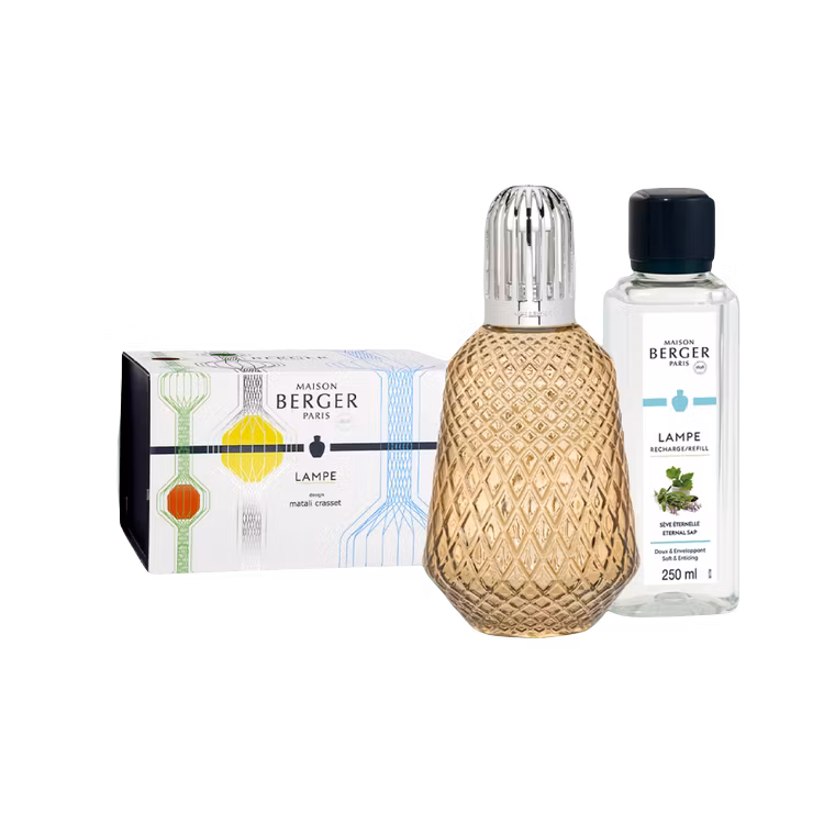 Doftlampa Matali Chestnut med 250 ml doften Eternal Sap, giftset