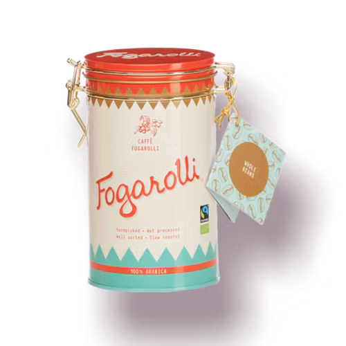 Fogarolli - Kaffe - 250g hela bönor i burk