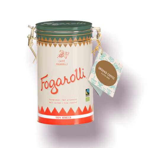 Fogarolli - Kaffe - 250 g malt kaffe i burk