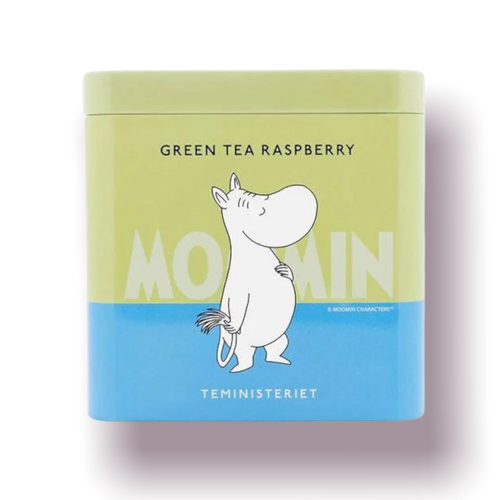 Mumin Te - Green Tea Rasberry - 100g