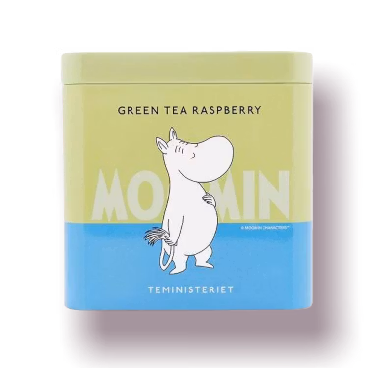 Mumin Te - Green Tea Rasberry - 100g