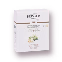 Refill bildoft - Black Angelica - Maison Berger