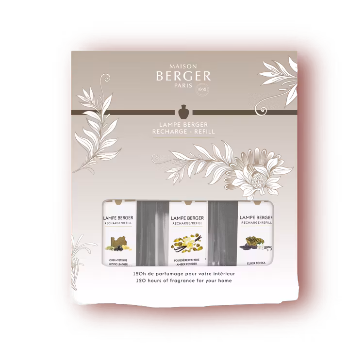 Maison Berger - Trio pack Holly - Refill doftlampa
