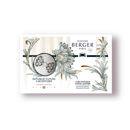 Maison Berger - Mystic Leather - Komplett Bildoft - Ställbar