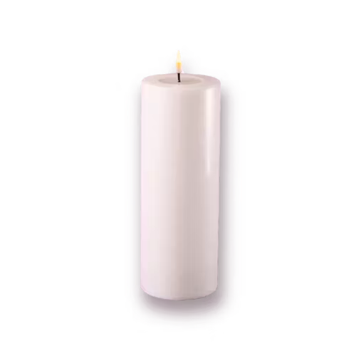 Blockljus LED - Ø 7,5 X 20 Cm