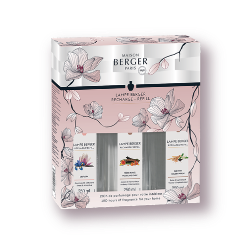 Maison Berger - Trio pack Bolero - Refill doftlampa