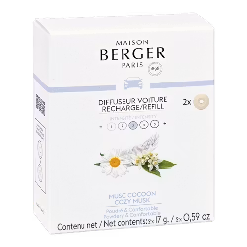 Refill bildoft - Cozy Musk - Maison Berger