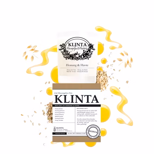 Doftljus & Massageljus - Honung & Havre - Klinta