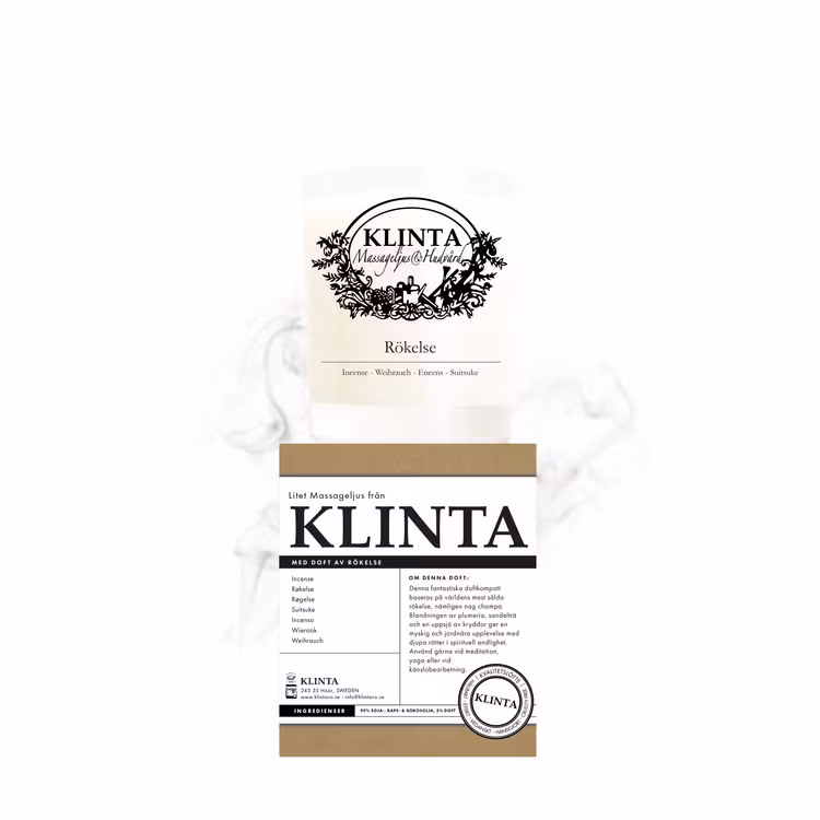 Doftljus & Massageljus - Rökelse - Klinta