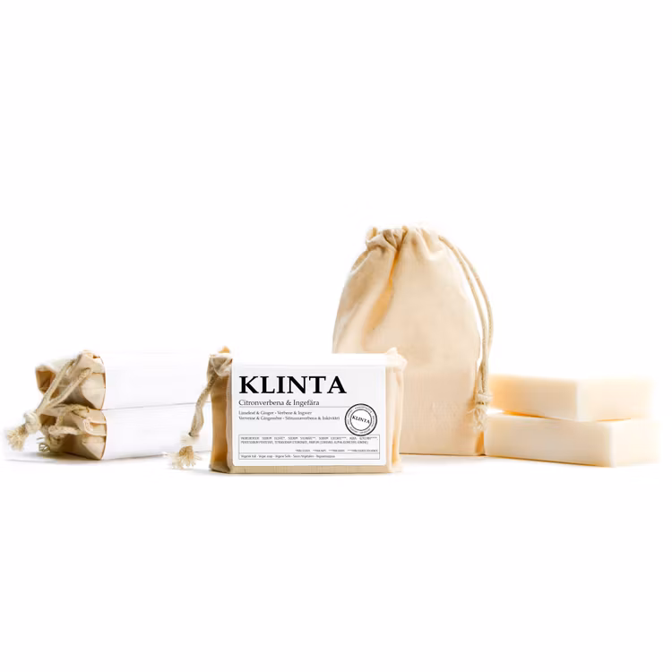 Tvål - Citronverbena & Ingefära- Klinta