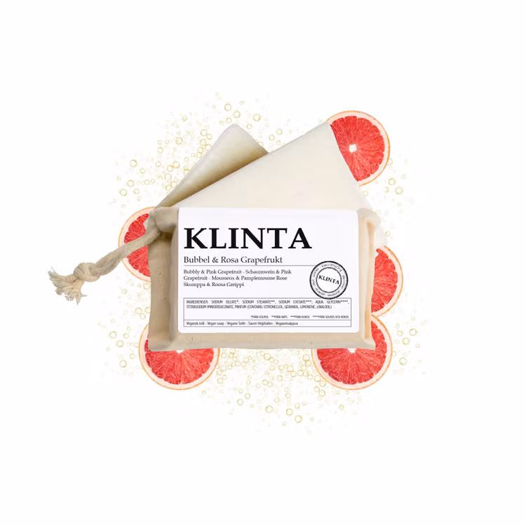 Tvål - Bubbel & Rosa Grapefrukt - Klinta