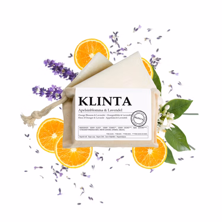 Tvål - Apelsinblomma & Lavendel - Klinta