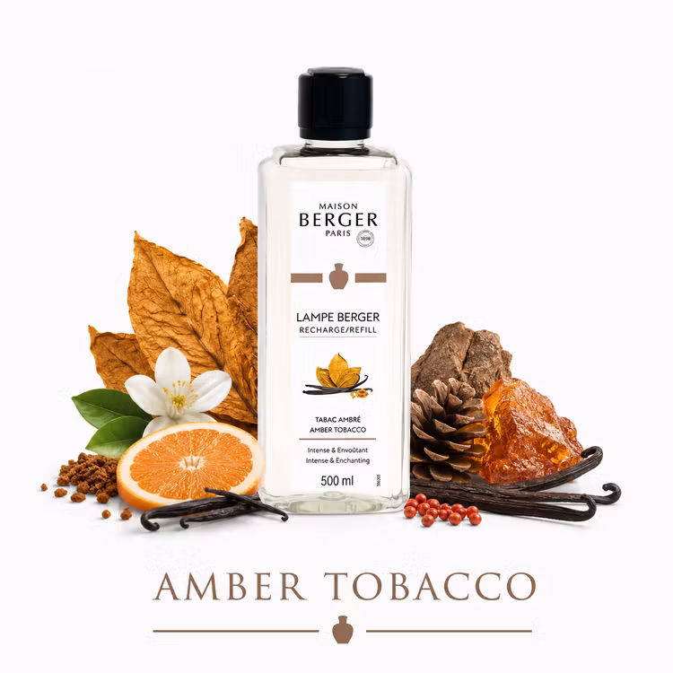 Maison Berger - Amber Tobacco - Refill doftlampa