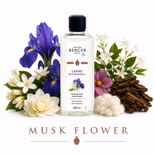 Maison Berger - Musk Flower - Refill doftlampa