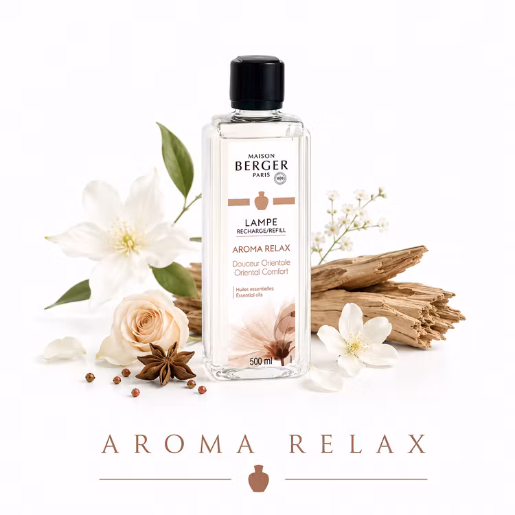 Maison Berger - Aroma relax Oriental comfort - Refill doftlampa