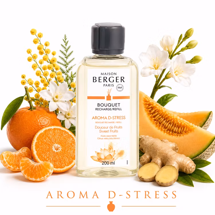 Maison Berger - Aroma D-stress - Refill doftpinnar