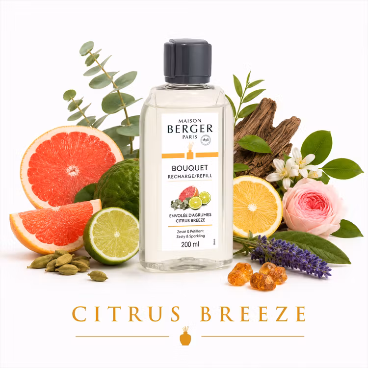 Maison Berger - Citrus Breeze - Refill doftpinnar