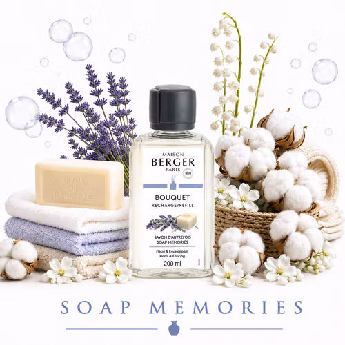 Maison Berger - Soap Memories - Refill doftpinnar