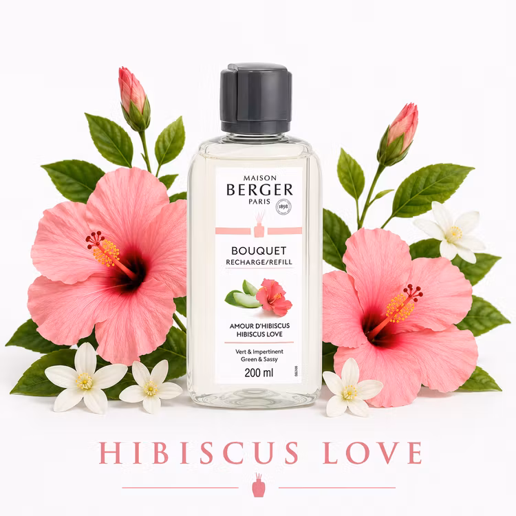 Maison Berger - Hibiscus Love - Refill doftpinnar