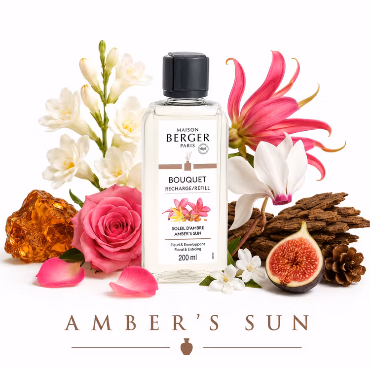 Maison Berger - Amber's sun - Refill doftpinnar