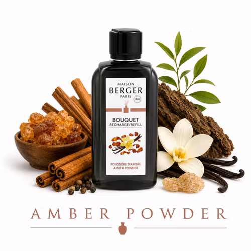 Maison Berger - Amber Powder - Refill doftpinnar