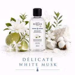 Maison Berger - Delicate White Musk - Refill doftpinnar