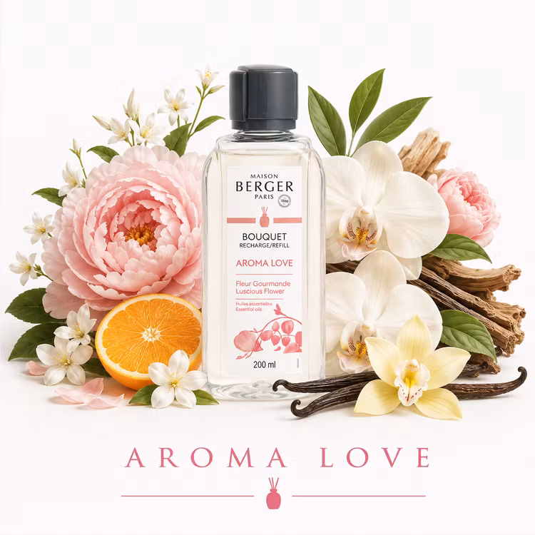 Maison Berger - Aroma Love - Refill doftpinnar