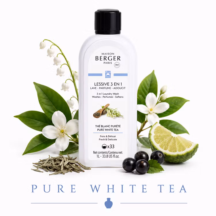 Maison Berger - Pure White Tea - Tvättmedel