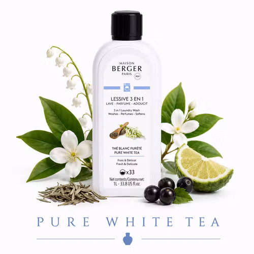 Maison Berger - Pure White Tea - Tvättmedel