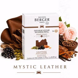 Refill bildoft - Mystic Leather - Maison Berger
