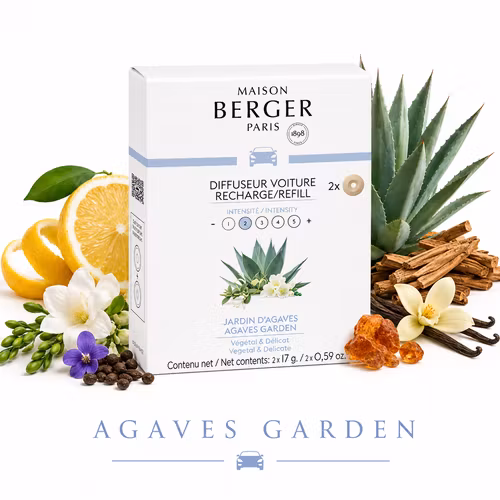 Refill bildoft - Agaves Garden - Maison Berger