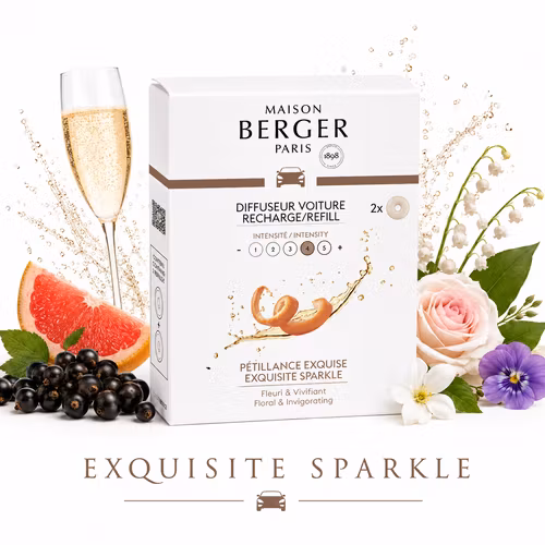 Refill bildoft - Exquisit Sparkle - Maison Berger