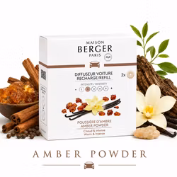 Refill bildoft - Amber Powder - Maison Berger
