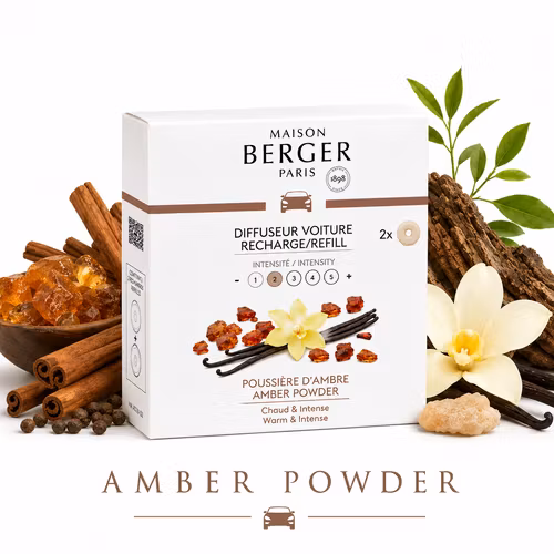Refill bildoft - Amber Powder - Maison Berger