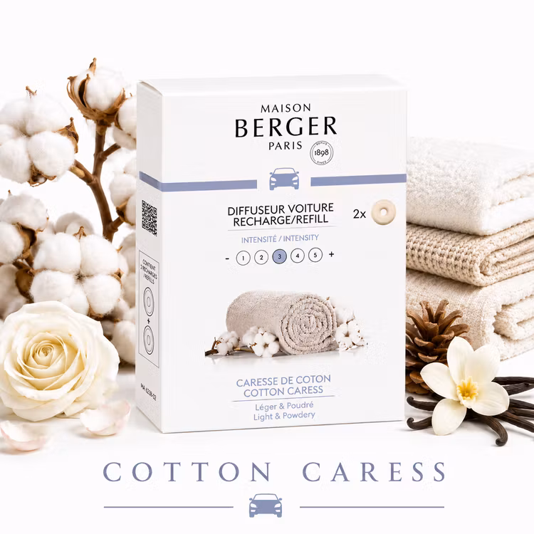 Refill bildoft - Cotton Caress - Maison Berger