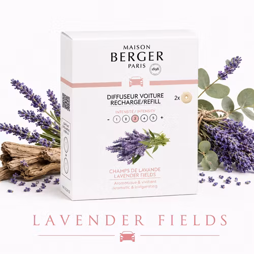 Refill bildoft - Lavendel Fields - Maison Berger