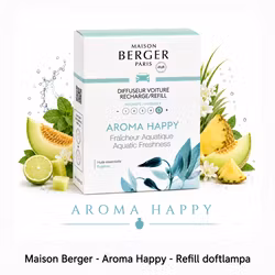Refill bildoft - Aroma Happy - Maison Berger