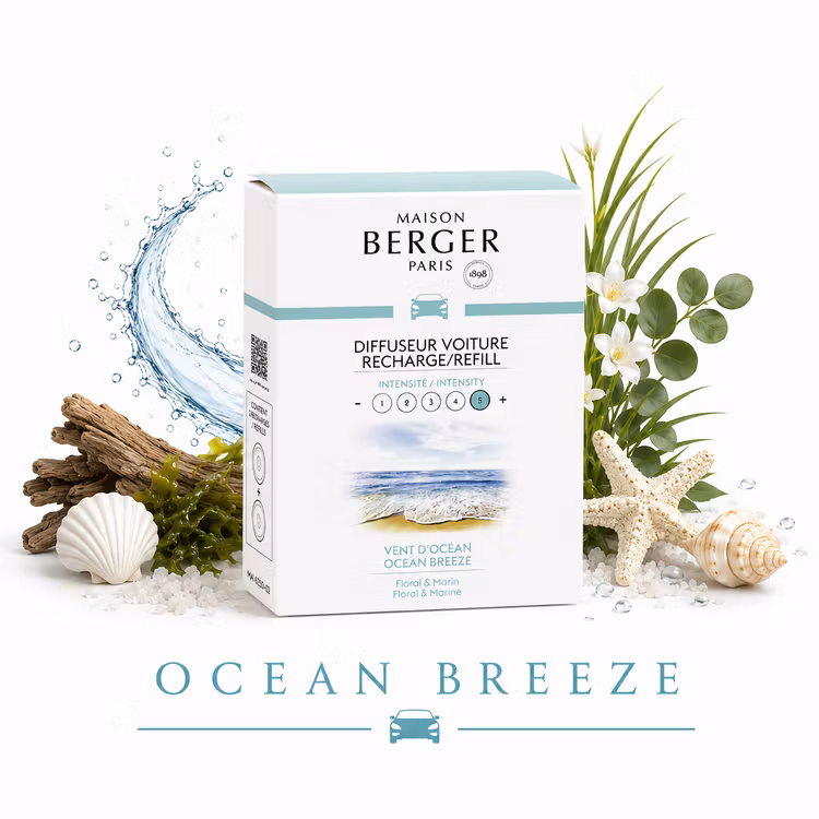 Refill bildoft - Ocean Breeze - Maison Berger