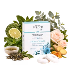 Refill bildoft - Aroma Travel Aromatic Garden - Maison Berger