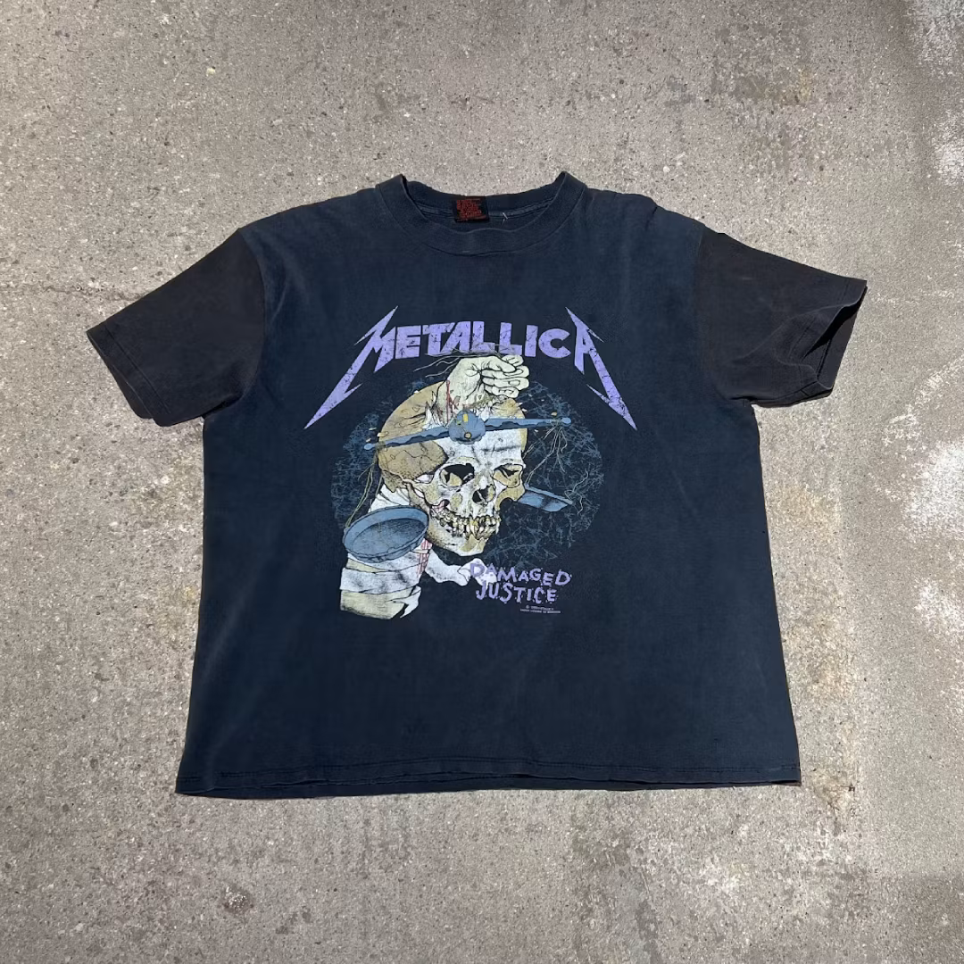 Metallica - Damaged Justice - Vintage T-shirt