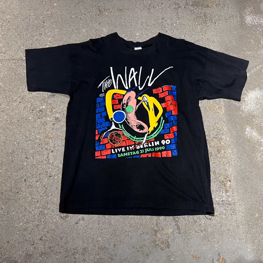 The Wall live in Berlin 1990 - Vintage T-shirt
