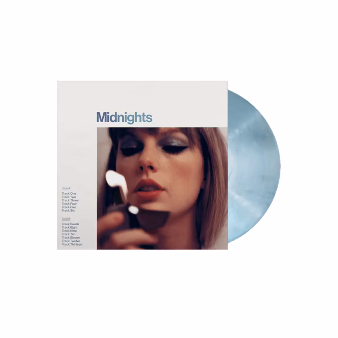 Taylor Swift - Midnights - Moonstone Blue Vinyl