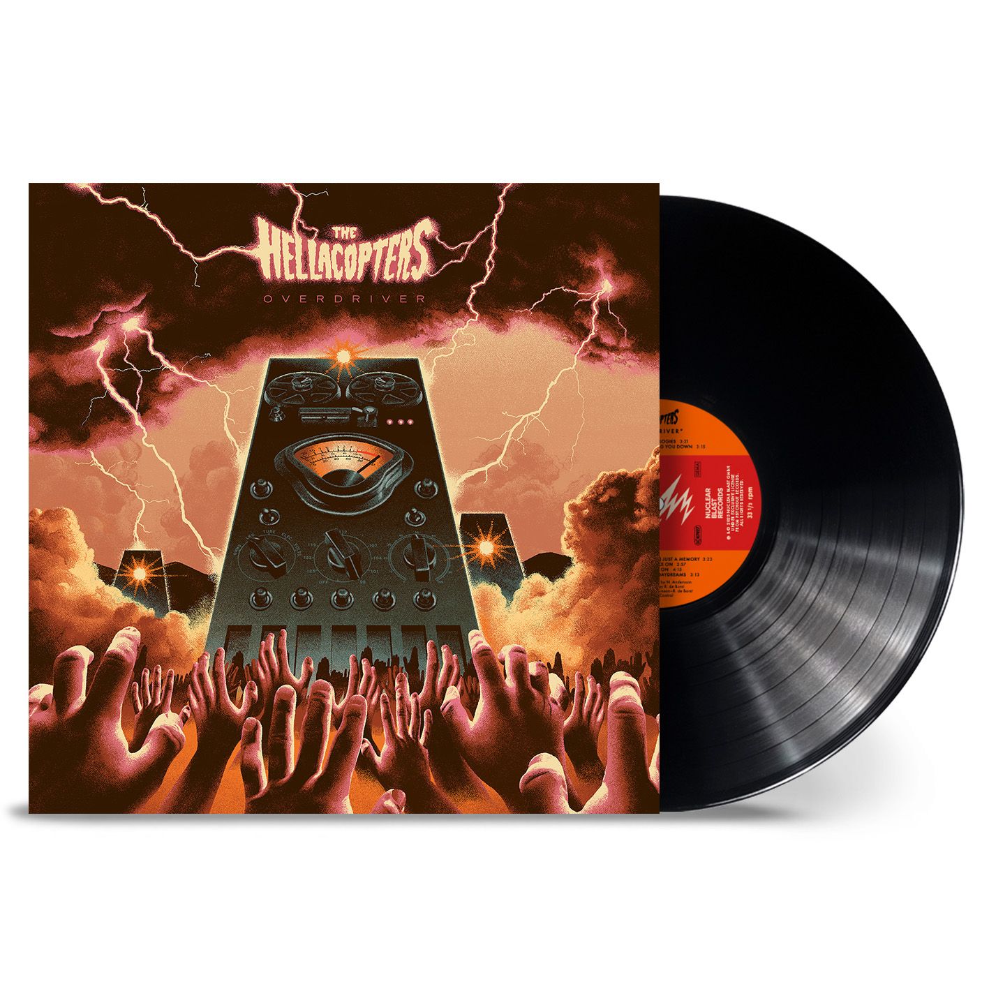 The Hellacopters - Overdriver (Svart vinyl)