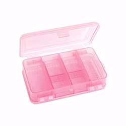 Fiskeask dubbel 10 sektioner