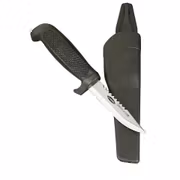 Fladen Fiskekniv rostfri med plasthandtag