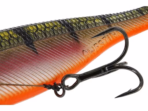 Westin ShadTeez Slim 14cm R 'N R 15g #5/0 Incl #4 stinger 3pack