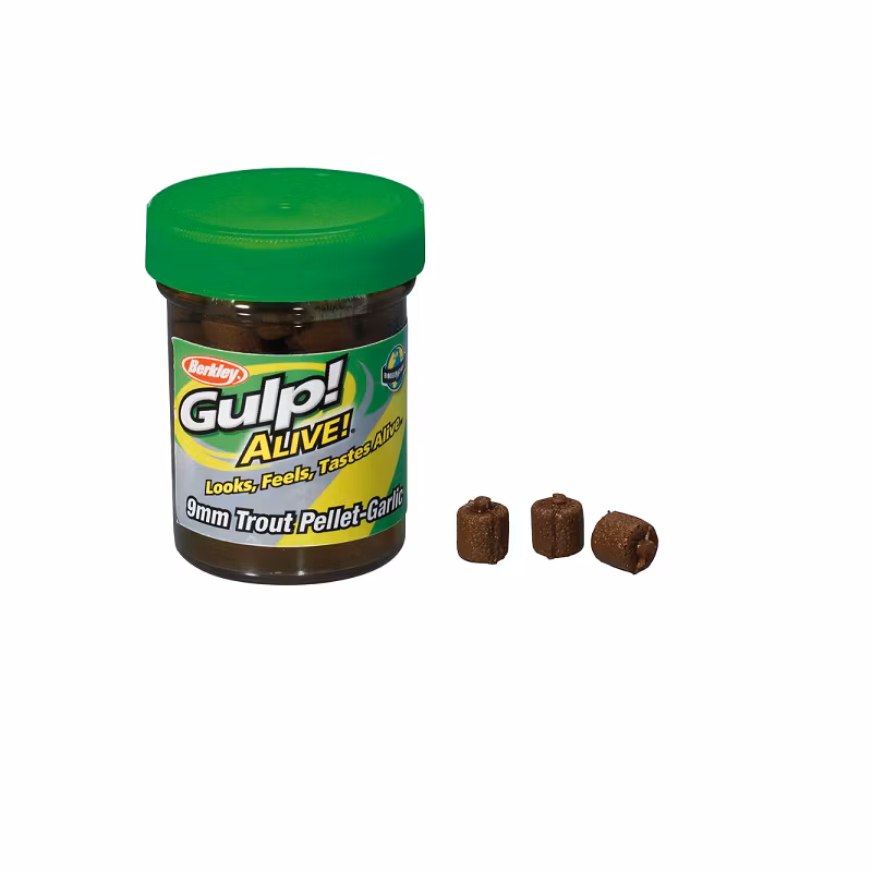 Gulp Alive Trout Pellets Garlic Natural