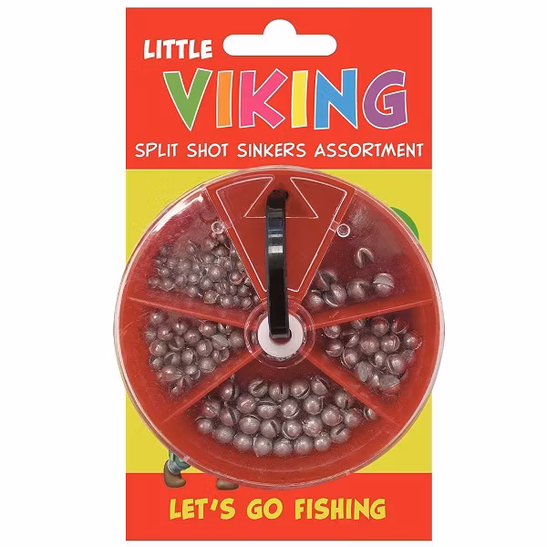 Little Viking Split Shot Sinkers Assortment