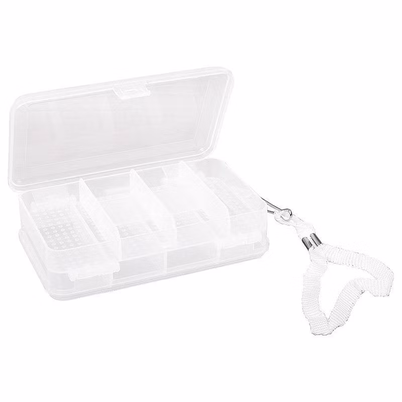 Fiskeask dubbel 10 sektioner